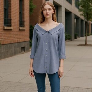 Brooks Brothers Houndstooth Tunic, size 4!